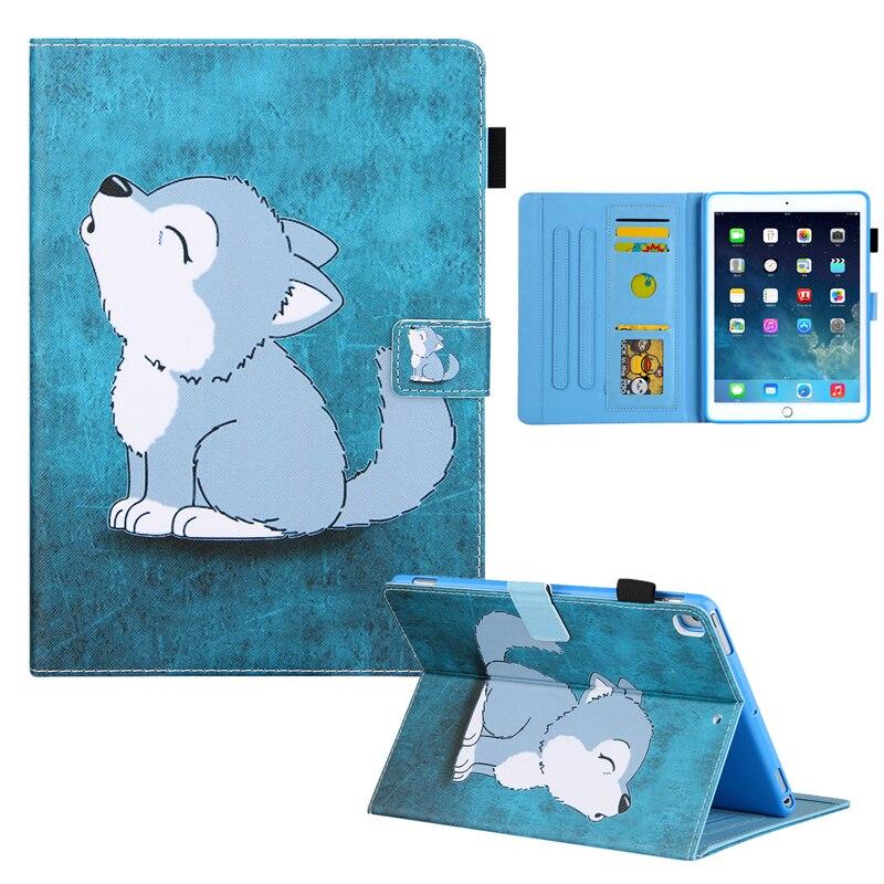 Bao Da Họa Tiết Hoạt Hình Dễ Thương Cho Apple Ipad Pro 9.7 Inch 2016