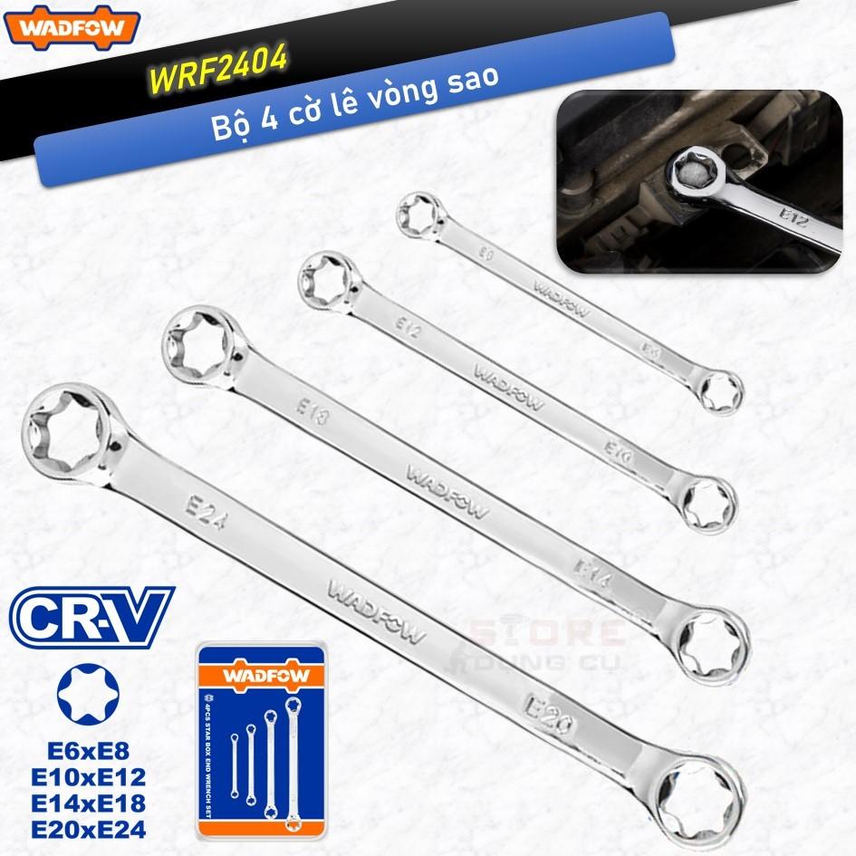 BỘ 4 CỜ LÊ HAI VÒNG MIỆNG WADFOW WFR2404 - HÀNG CHÍNH HÃNG