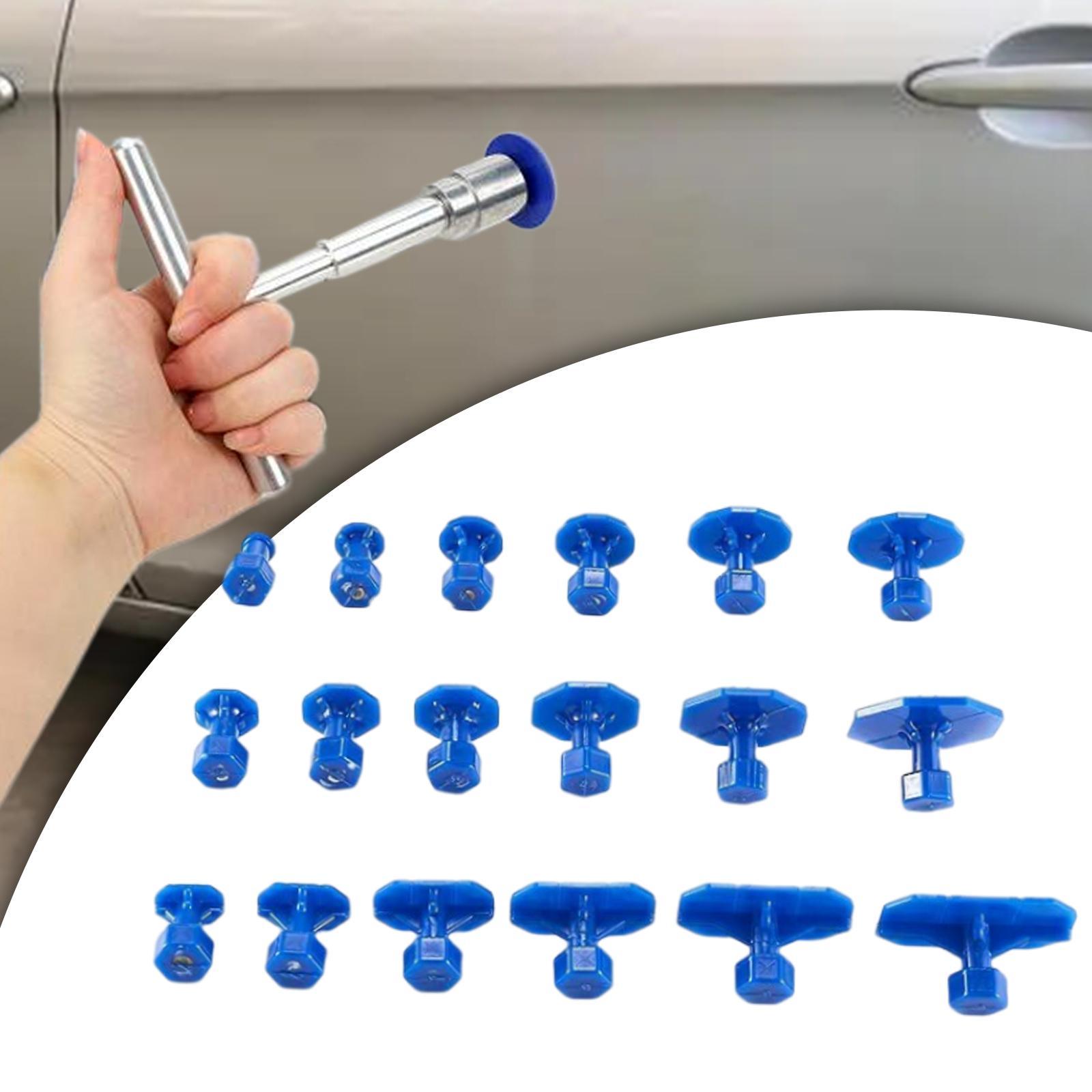 18Pcs Puller Glue Tabs Puller Tabs, Car Repair Tools Set , Removal Pulling Tabs for Automobile Refrigerator