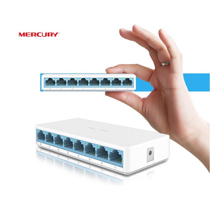 Thiết bị chuyển mạch Switch Mercusys MS108(Hàng Chính Hãng)