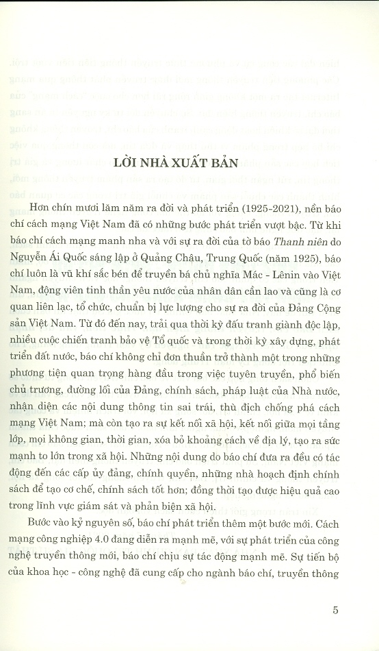 Báo Chí, Truyền Thông Hiện Đại - Thực Tiễn, Vấn Đề, Nhận Định (Xuất bản lần thứ hai)