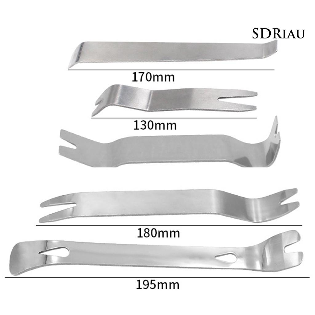 Bộ 6 Dụng Cụ Tháo Gỡ Âm Thanh Xe Hơi Bằng Thép Không Gỉ
