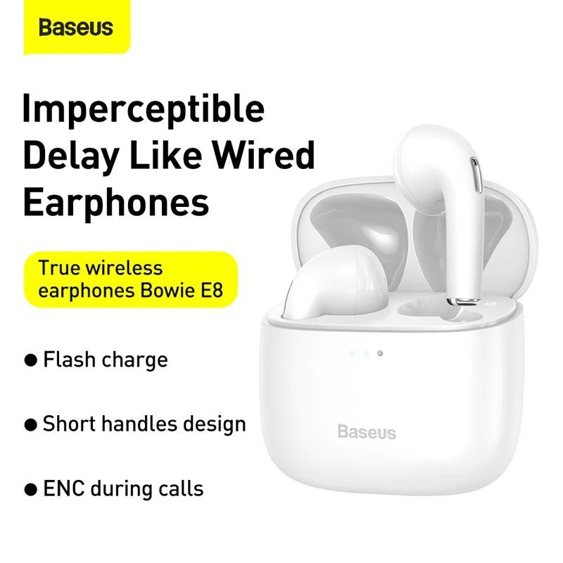 Baseus -BaseusMall VN Tai nghe Bluetooth True Wireless Baseus Bowie Series E8 TWS (Hàng chính hãng)