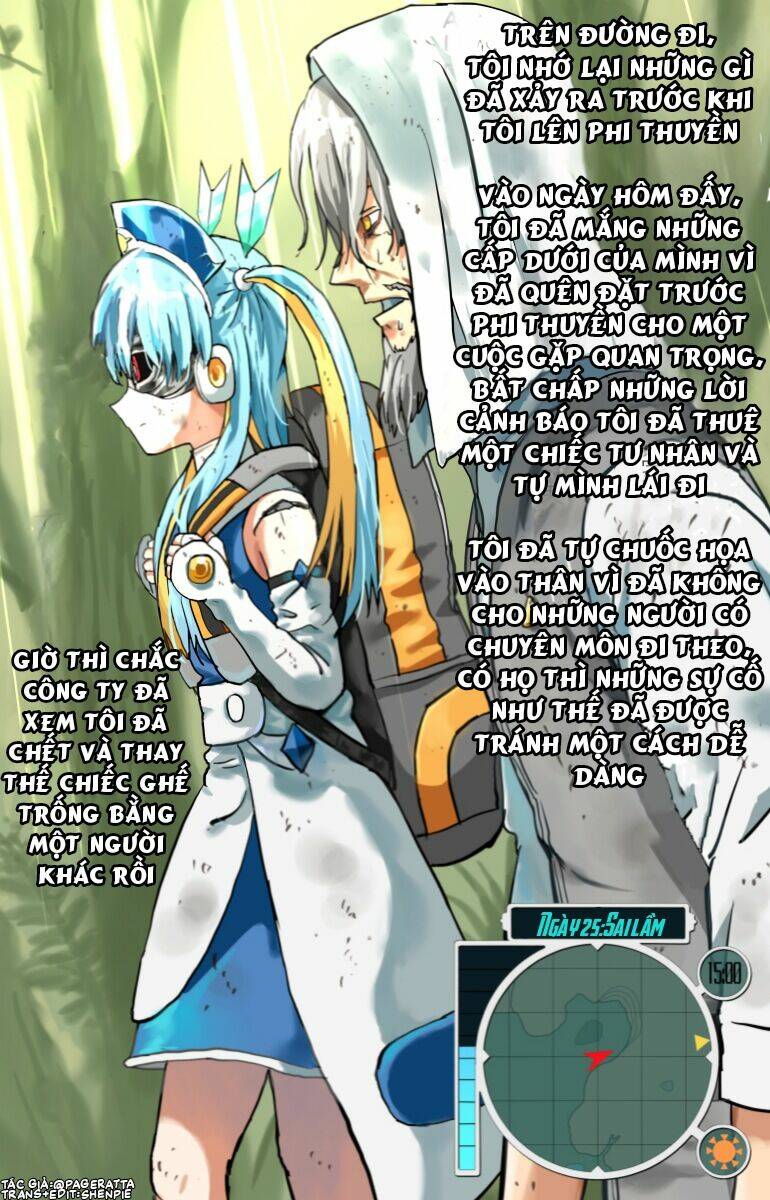 cùng cô người máy sinh tồn trên hành tinh bí ẩn chapter 25 1