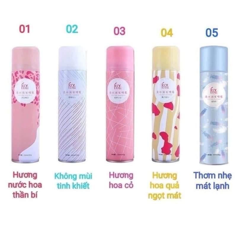 Bình xịt gội đầu khô Issy siêu hot