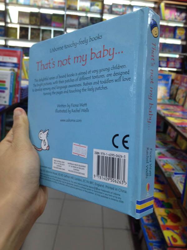 Usborne That's not my baby (boy)