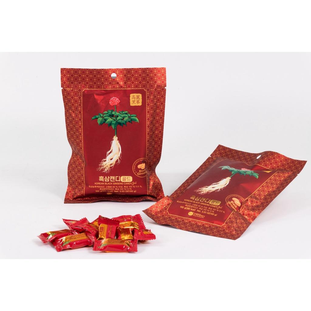 Kẹo Hắc Sâm Hàn Quốc Gold KGS Cao Cấp