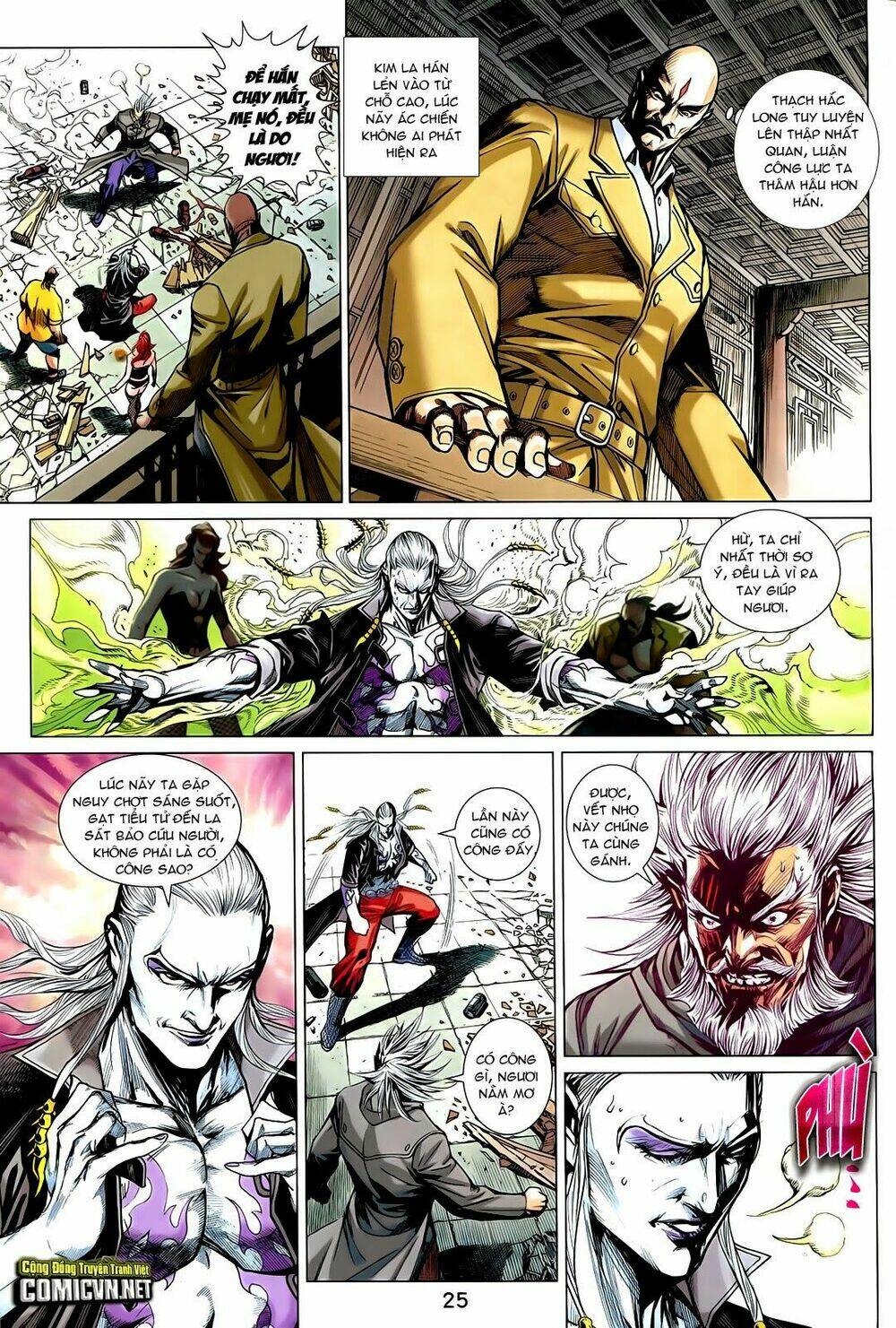 tân tác long hổ môn chapter 728 25