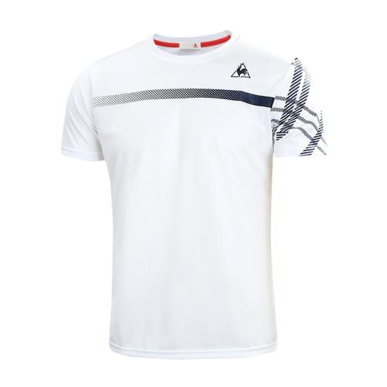 Áo T-Shirt le coq sportif nam QTMPJA02-WHT