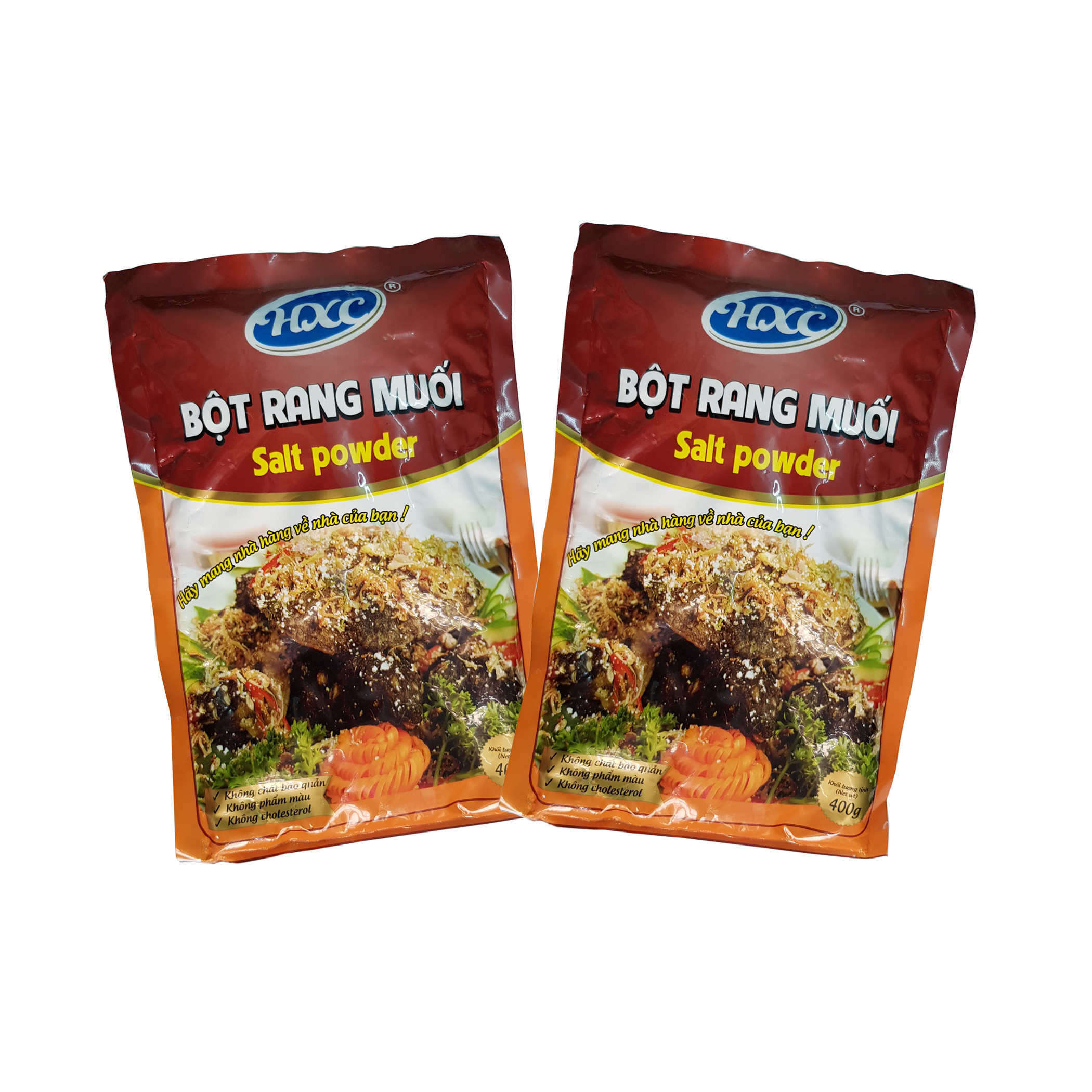 Combo 2 gói Bột Rang Muối 400 gr