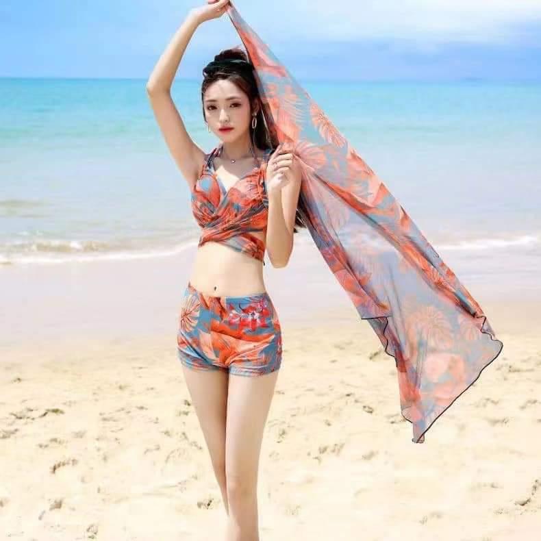 Bikini Đùi Kèm Khăn Cao Cấp