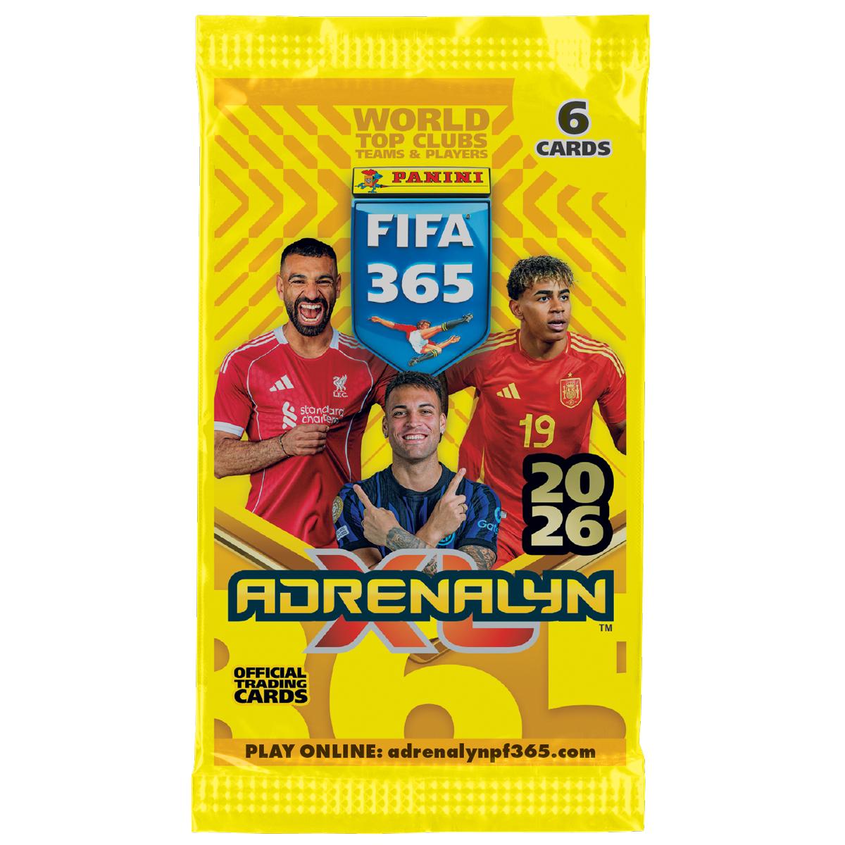 Hộp Giấy Thẻ Hình Fifa 365 2026 Adrenalyn - Panini