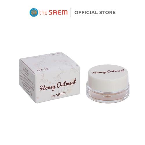 Tẩy Tế Bào Chết Môi the SAEM Honey Oatmeal Lip Scrub 7ml