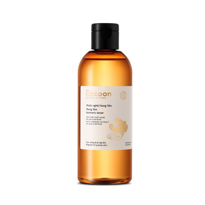 Nước Hoa Hồng Làm Sáng Da Từ Nước Nghệ Hưng Yên Cocoon Hung Yen Turmeric Toner