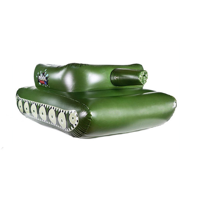 Phao Bơi Bơm Hơi Xe Tăng Bắn Nước Inflatable Tank Pool size lớn (160x110x60cm)