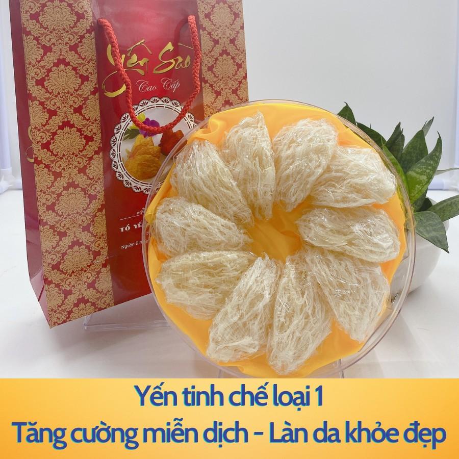 Tổ yến tinh chế 2 lớp sợi - Giá tận xưởng - Tăng cường hệ miễn dịch - Tốt cho hệ tiêu hóa - Yến sào cao cấp Đỗ Thị Toán