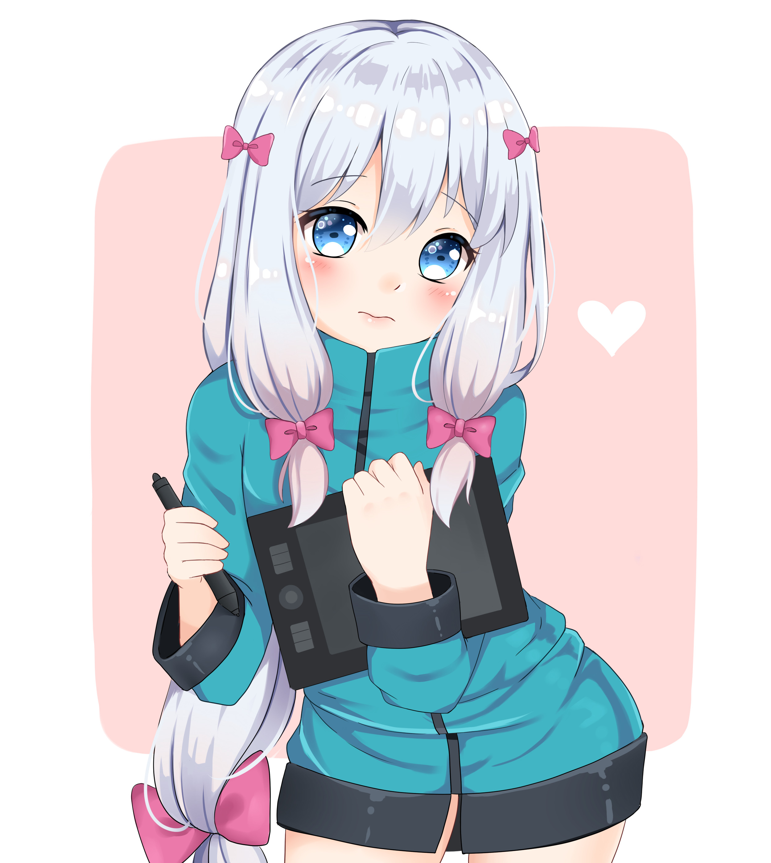 Tranh Poster SET 5 tấm Izumi Sagiri ANIME MANGA 21cmx30cm ảnh khác nhau