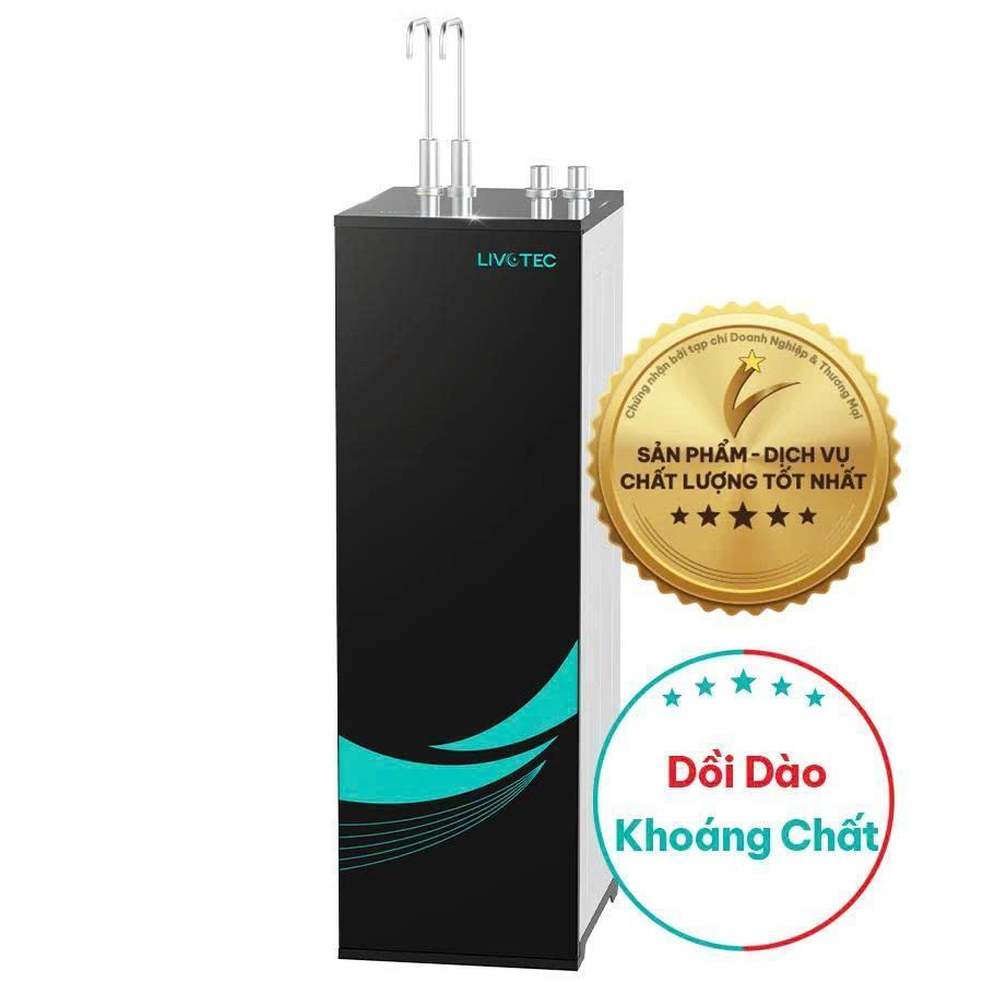 [TẶNG BỘ LÕI] Máy lọc nước nóng nguội Livotec 615S, 10 lõi lọc vượt trội, Lọc sach tinh khiết - Hàng Chính Hãng