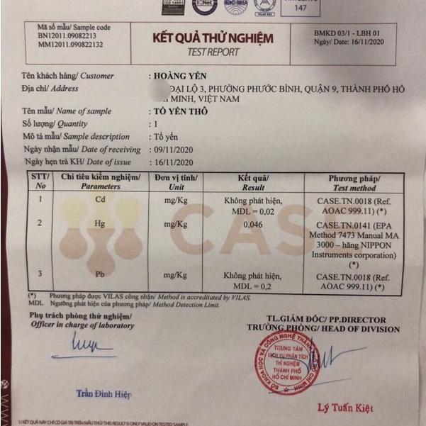 SET YẾN SÀO NGUYÊN CHẤT 100% CAM KẾT KHÔNG PHA TẠP CHẤT