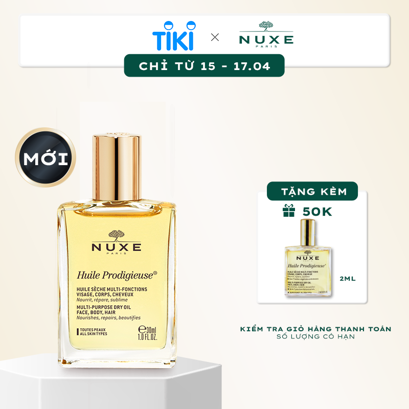 Dầu khô đa năng Nuxe Huile Prodigieuse 30ml