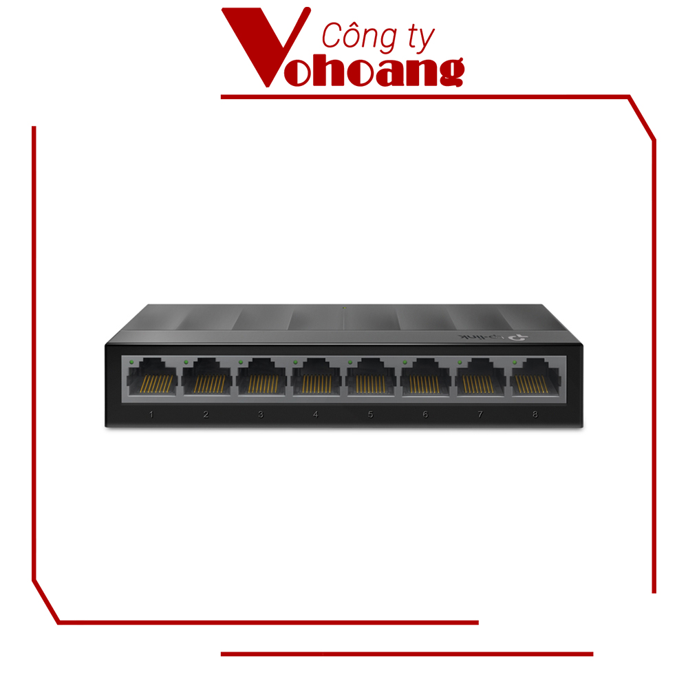 Bộ Chia Tín Hiệu Switch TP-Link LS1008G Để Bàn 8 Cổng 10/100/1000Mbps - Hàng Chính Hãng