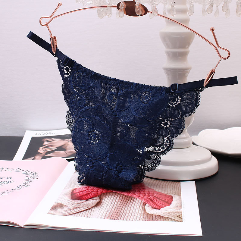 Combo 2 quần lót ren nữ sexy cạp thấp, dây hông mảnh đầy gợi cảm LYEQ051