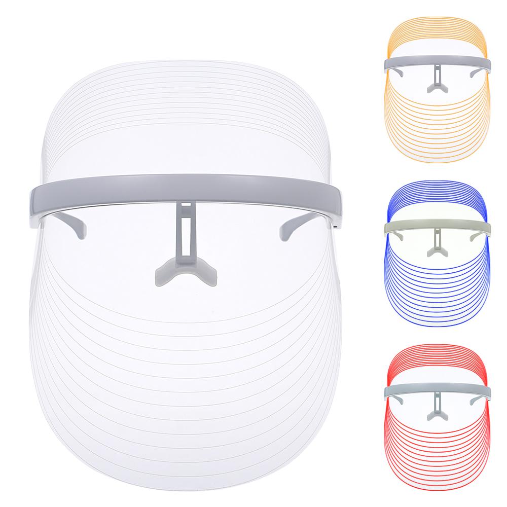 Máy ánh sáng chăm sóc da mặt 3 màu, không hại mắt, ánh sáng giúp tăng dộ đàn hồi, thu nhỏ lỗ  chân lông