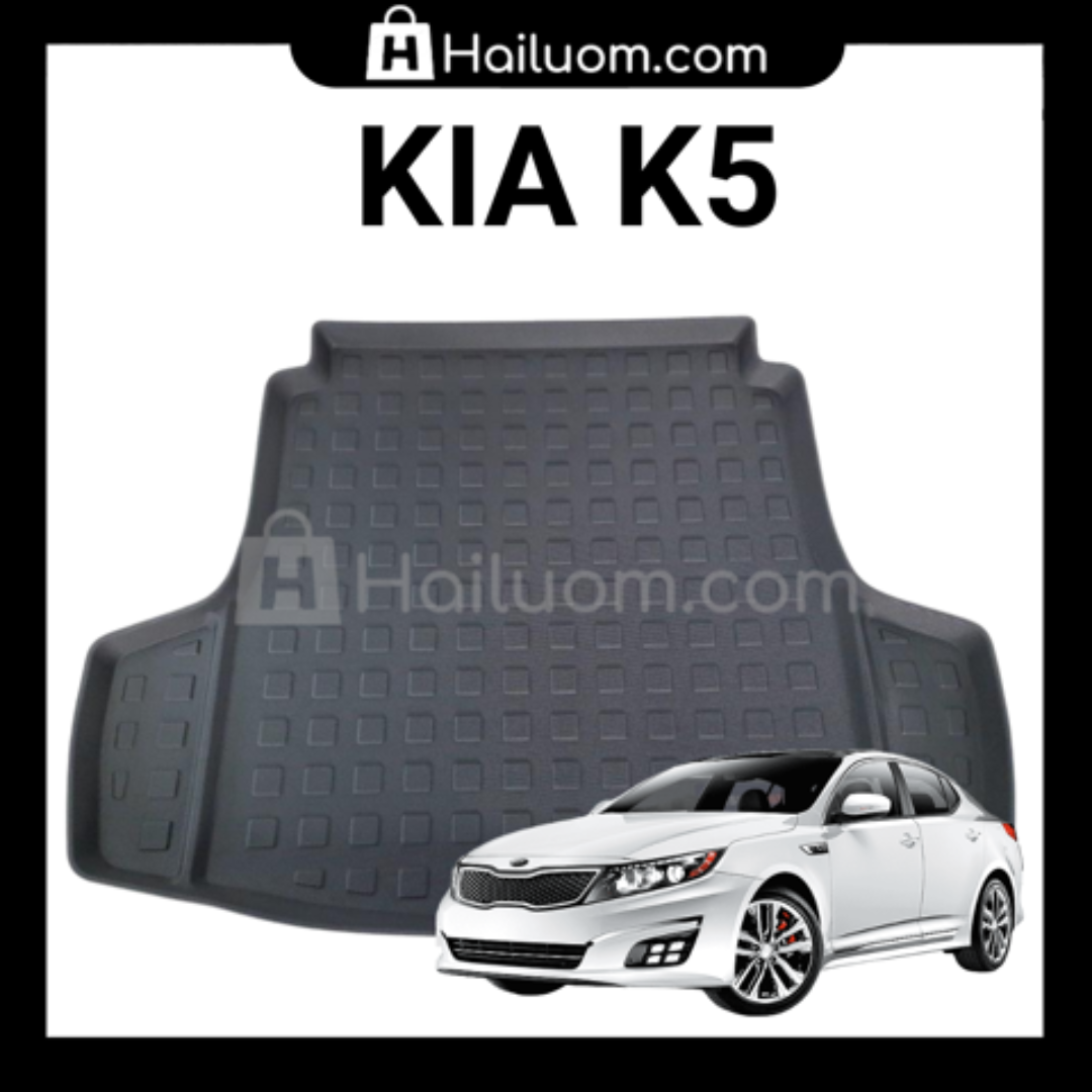 Thảm lót cốp ô tô KIA K5 - Thảm lót cốp ô tô Nhựa TPV Cao Cấp