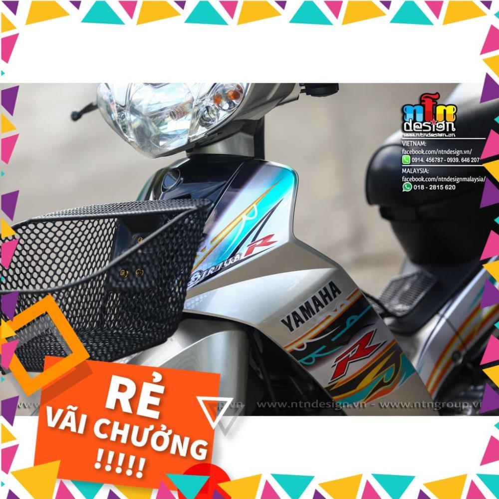 Tem Rời Sisius Mẫu Hoa Văn Bạc Xanh Đen