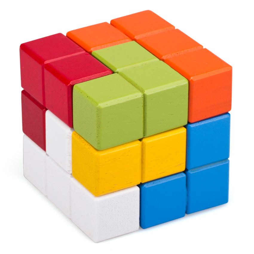 Đồ Chơi Rubik 7 Màu , Giúp Bé Thông Minh Hơn , Chất Liệu Gỗ ,An Toàn Cho Bé, Hàng Việt Nam Chất Lượng Cao