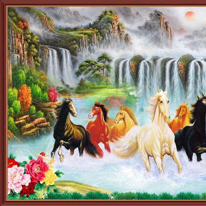 TRANH BÁT MÃ TREO TƯỜNG