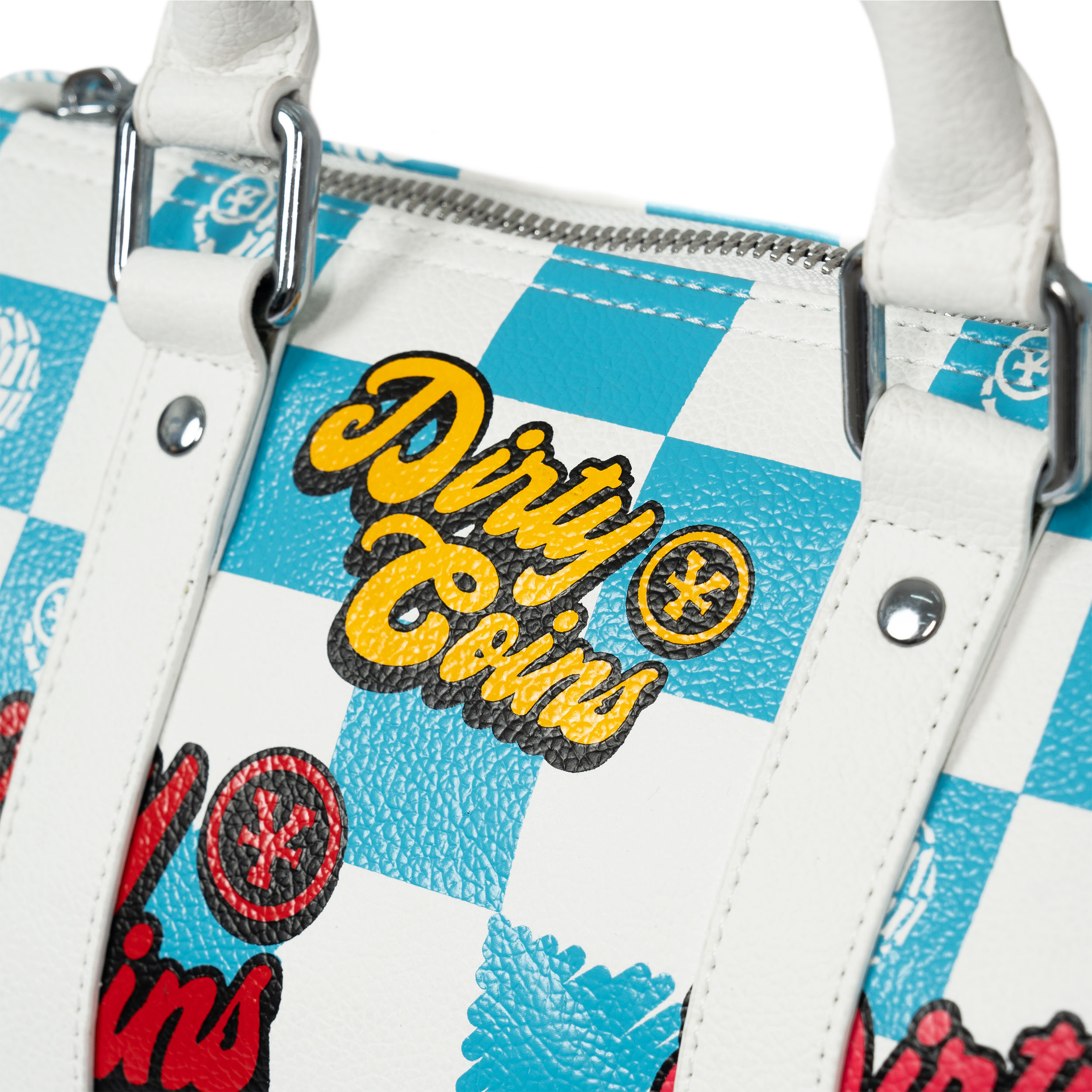 Túi DirtyCoins Checkerboard Print Mini Bowler Bag