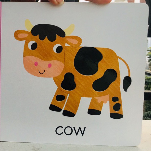 Sách : Touch & Feel Board Book Farm - Khám Phá nông Trại