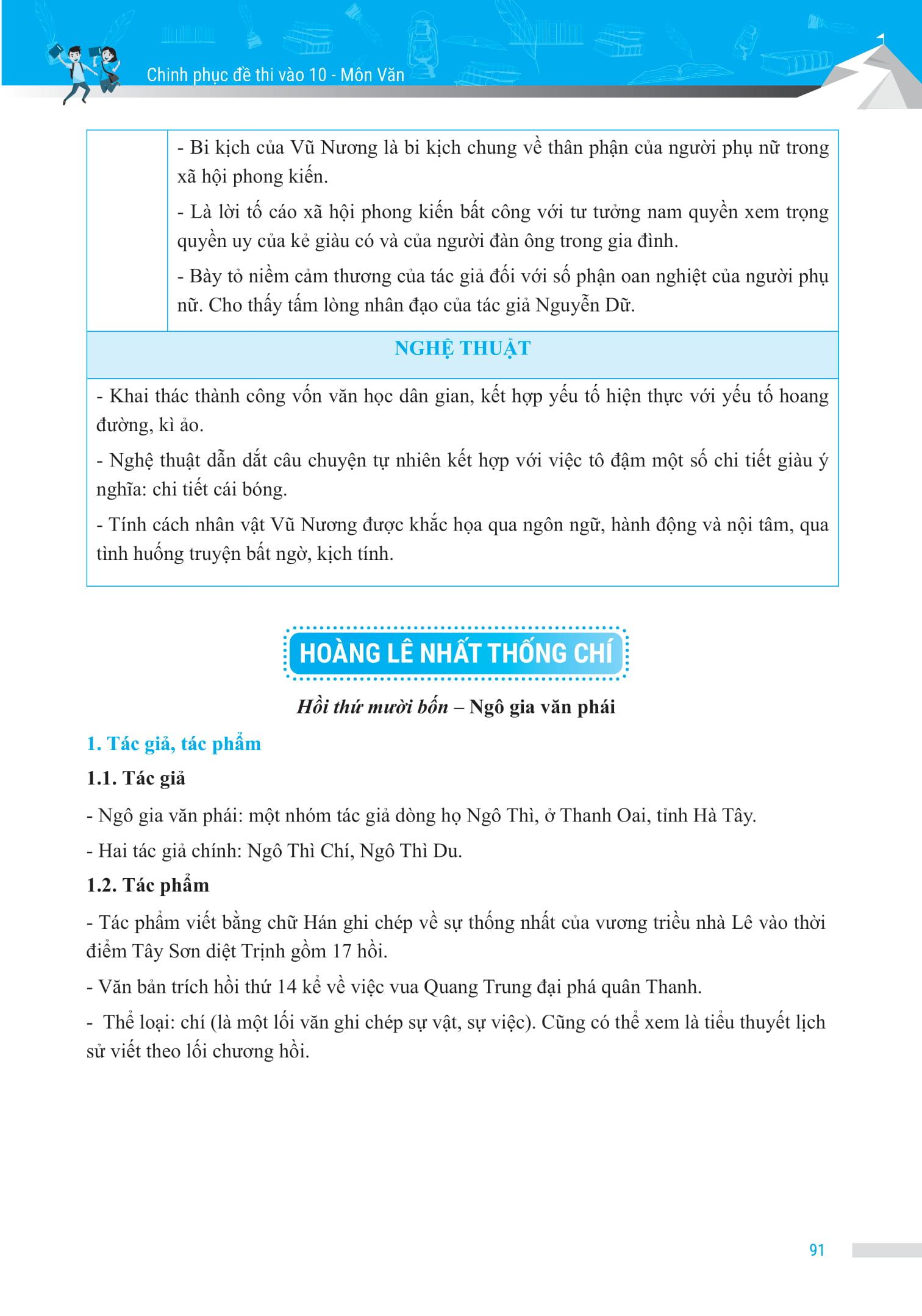Chinh Phục Đề Thi Vào 10 Môn Văn (Tái Bản)