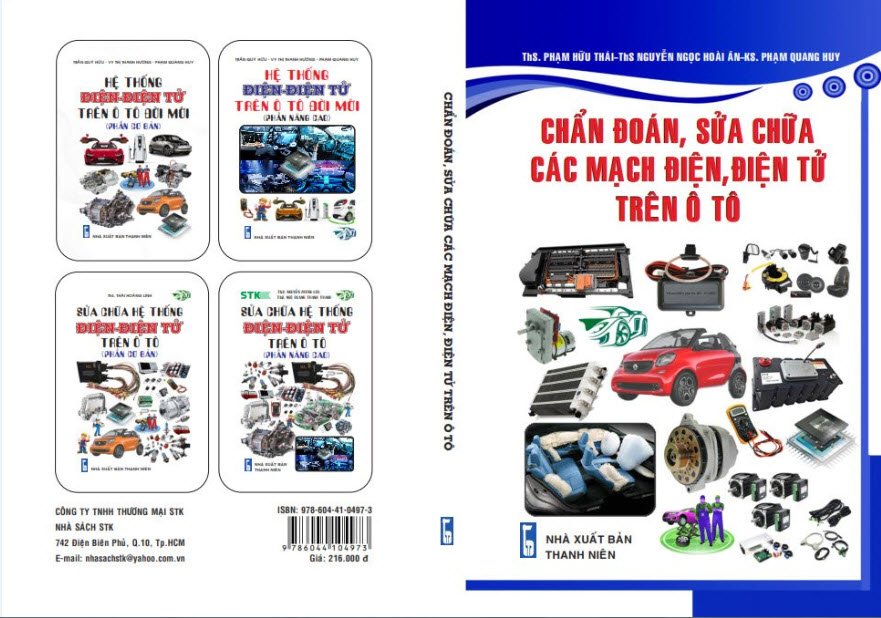 Sách chẩn đoán, sửa chữa các mạch điện, điện tử trên ô tô ( STK)