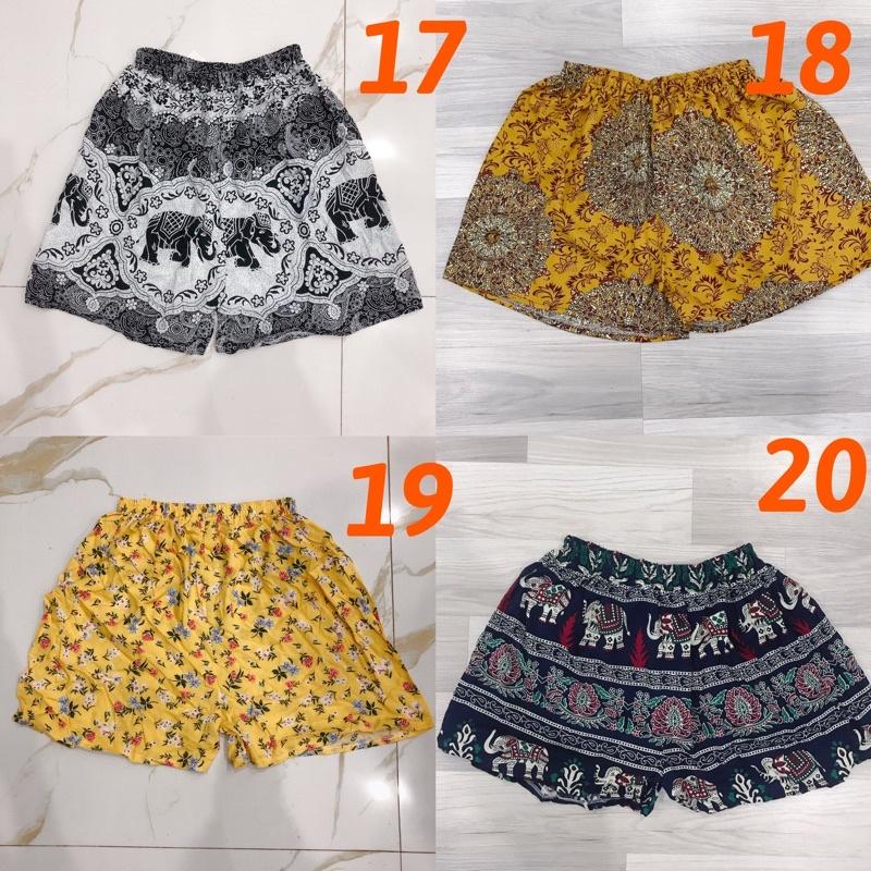 Quần đùi lanh size bự