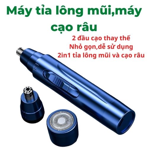 Máy cạo râu nam mini,Máy tỉa lông mũi pin sạc điện usb,hàng cao cấp, chống giật lông mũi,chống thấm nước tiện lợi cho nam