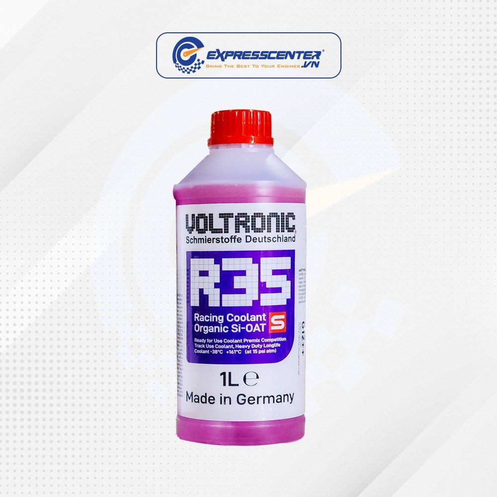 Nước Làm Mát Voltronic R35-S Antifreeze Coolant G12 (12x1L) - Hàng Chính Hãng