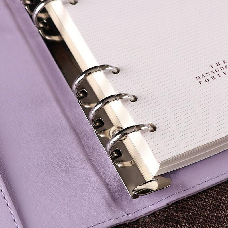 *Sale*A5 Weekly Monthly Planner Diary Classic Loose-Leaf-Ring-Binder Notebook Cover