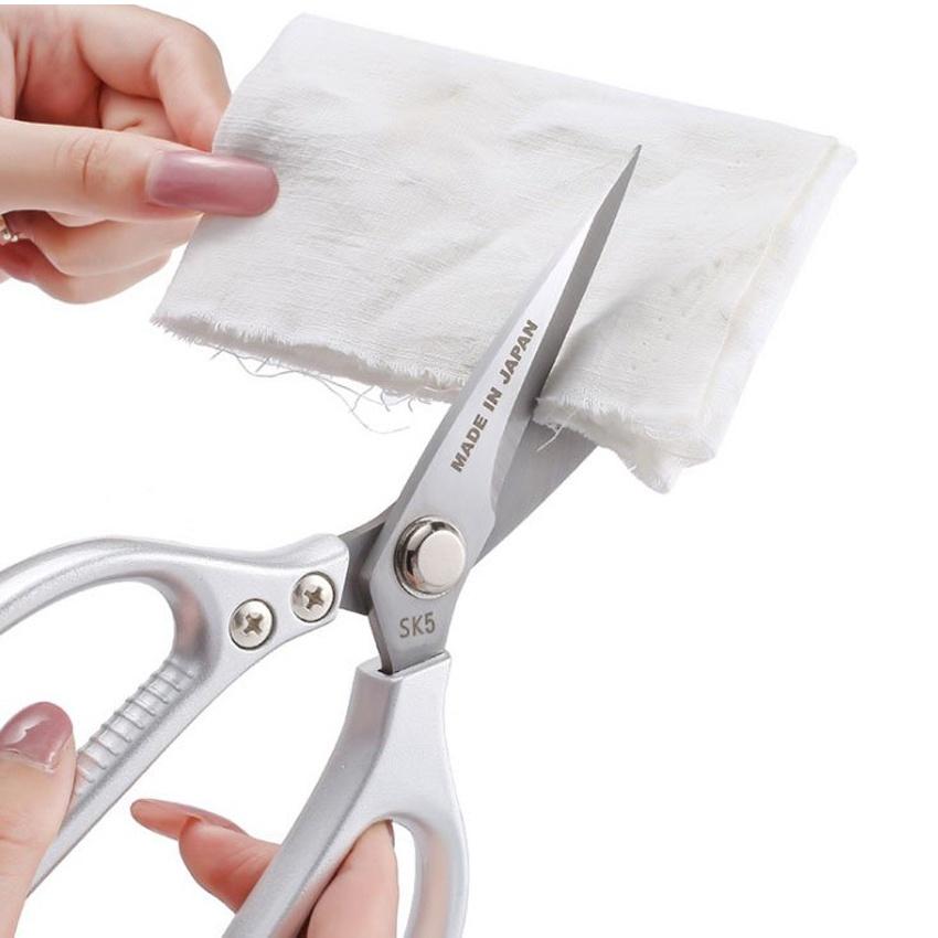 Kéo đa năng SK5 – Siêu cứng, cắt gà, giấy vải, chuyên dụng