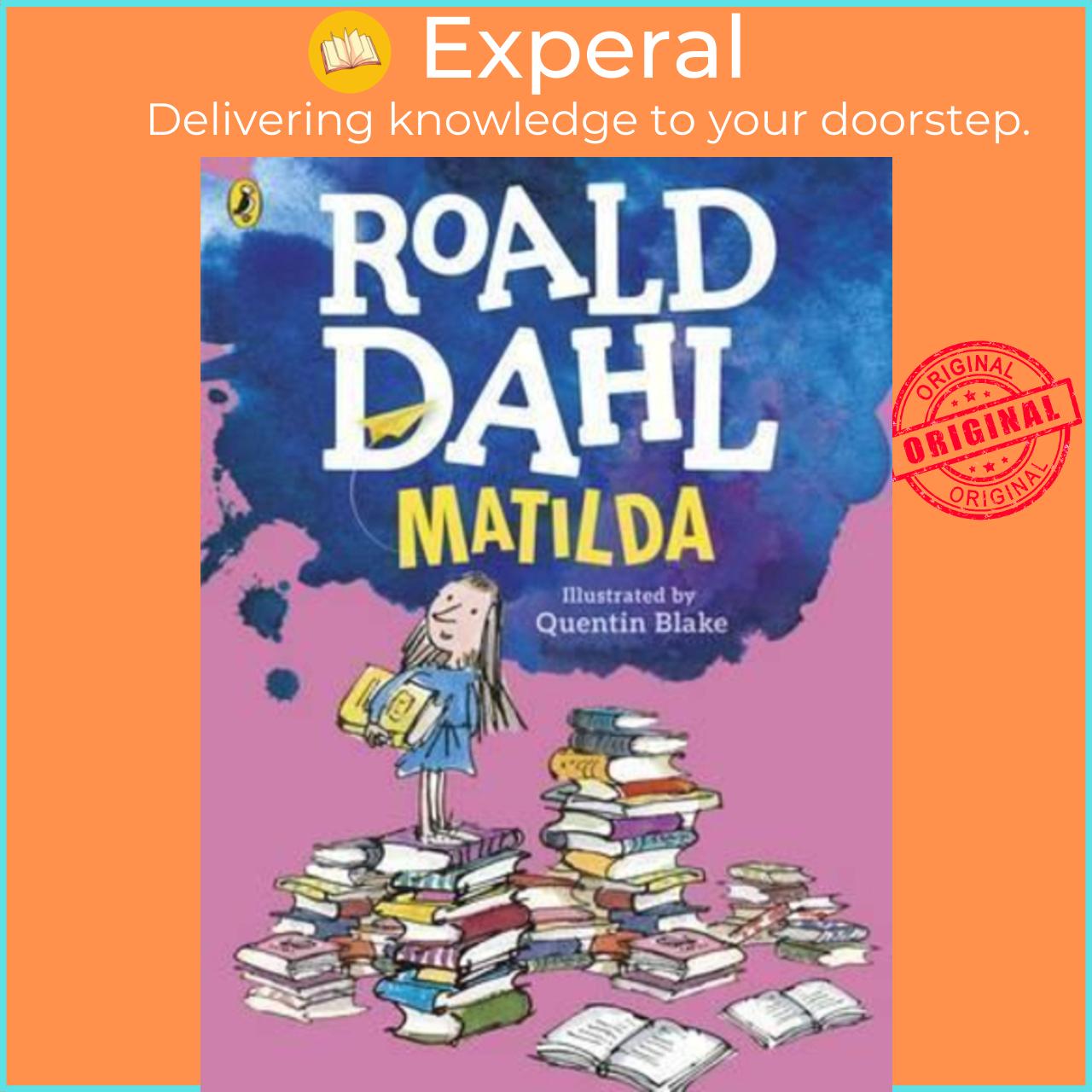 Sách - Matilda (Colour Edition) by Roald Dahl (UK edition, paperback)