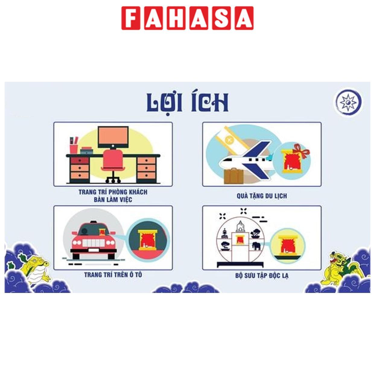 Mô Hình DIY - Bàn Thờ Thần Tài Thổ Địa - Song Long Chầu Nguyệt - Manihum BTN-01