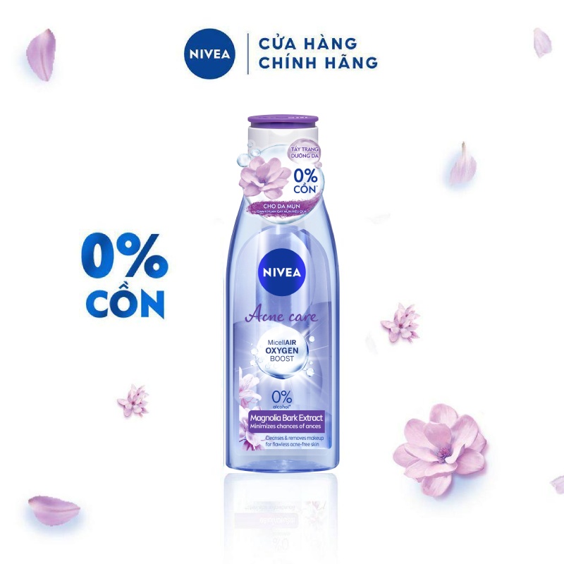 Nước Tẩy Trang NIVEA Acne Care Ngừa Mụn Micellar Water (200ml) - 89271