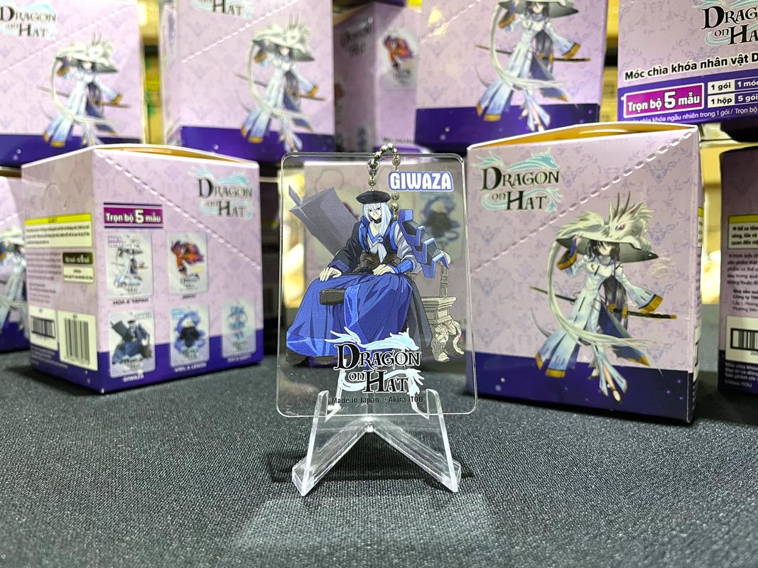 Móc Khóa Nhân Vật Dragon On Hat Vol.1 - Wedge Holdings DOH-KH01 (Mẫu Bên Trong Là Ngẫu Nhiên)