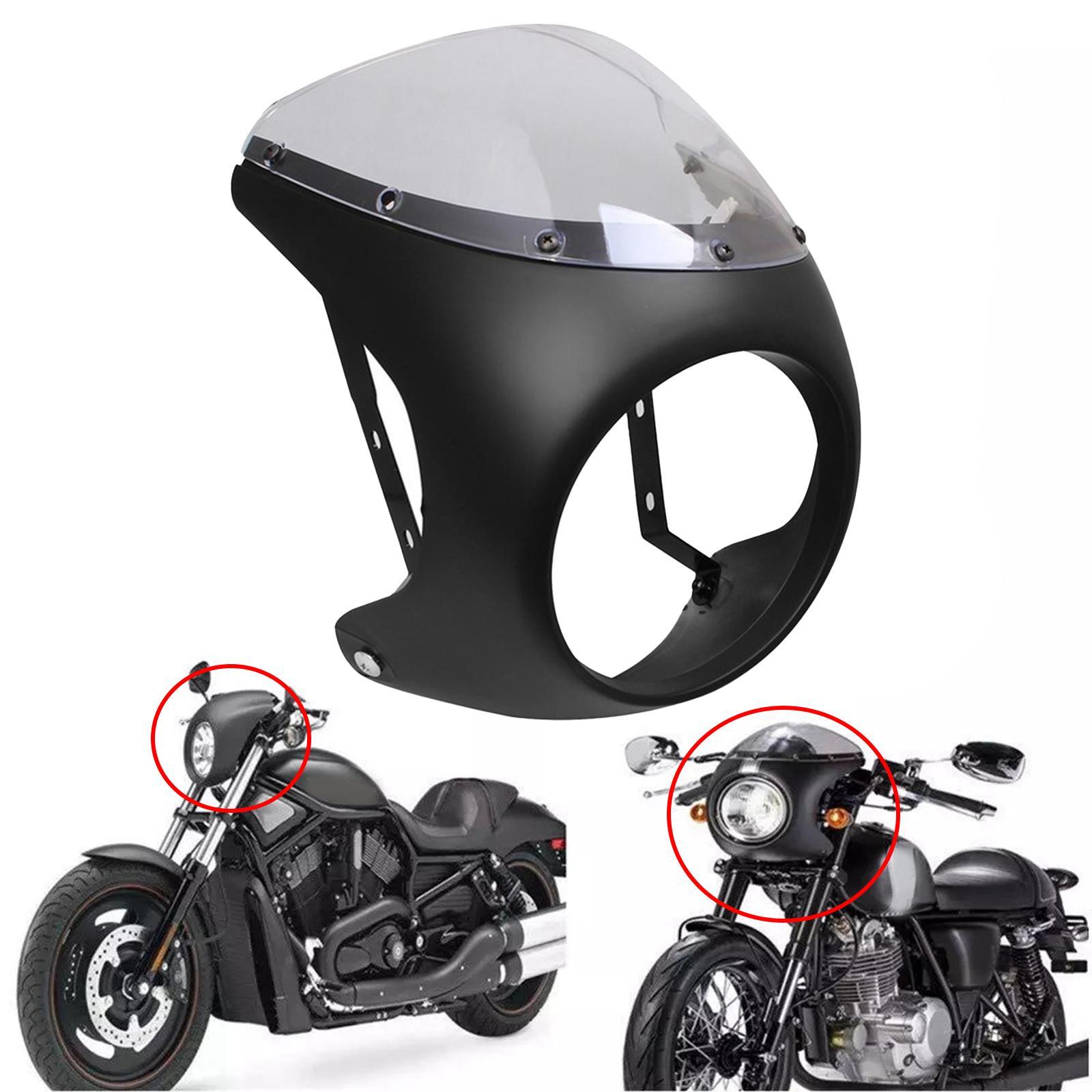 Headlight Fairing Screen Motorcycle Windshield for Motorbike