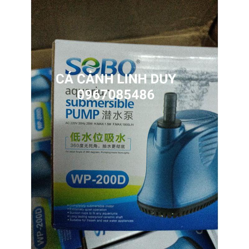 Máy Bơm Chìm Hút Đáy 25w SOBO WP 200D