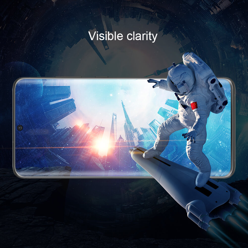 Miếng dán kính  cường lực 3D full màn hình cho Samsung Galaxy S20 Ultra hiệu Nillkin CP+ Max (Mỏng 0.3mm, Kính ACC Japan, Chống Lóa, Hạn Chế Vân Tay) - Hàng chính hãng