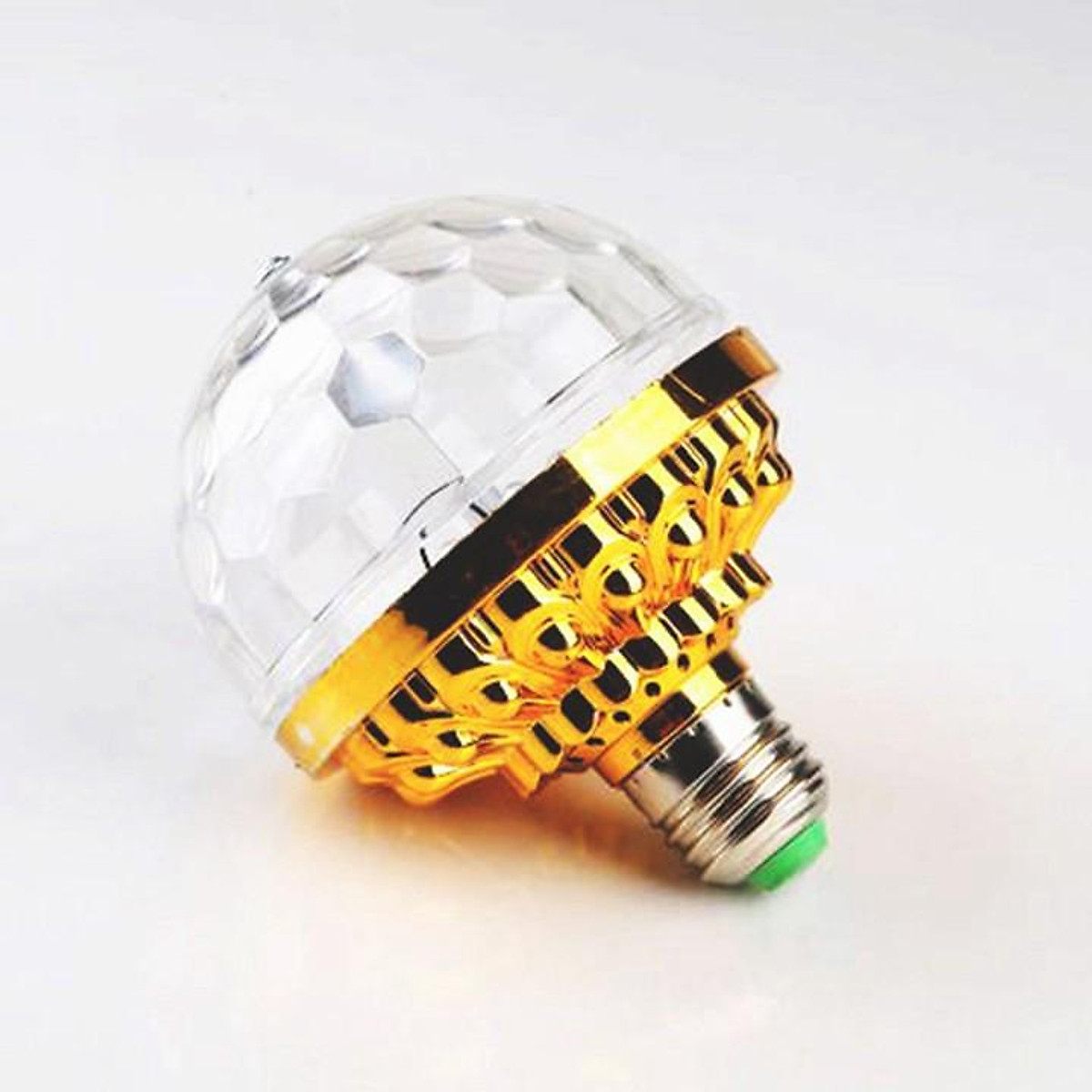 Đèn led Xoay 7 màu Tặng đuôi đèn có con tắc - Henrysa