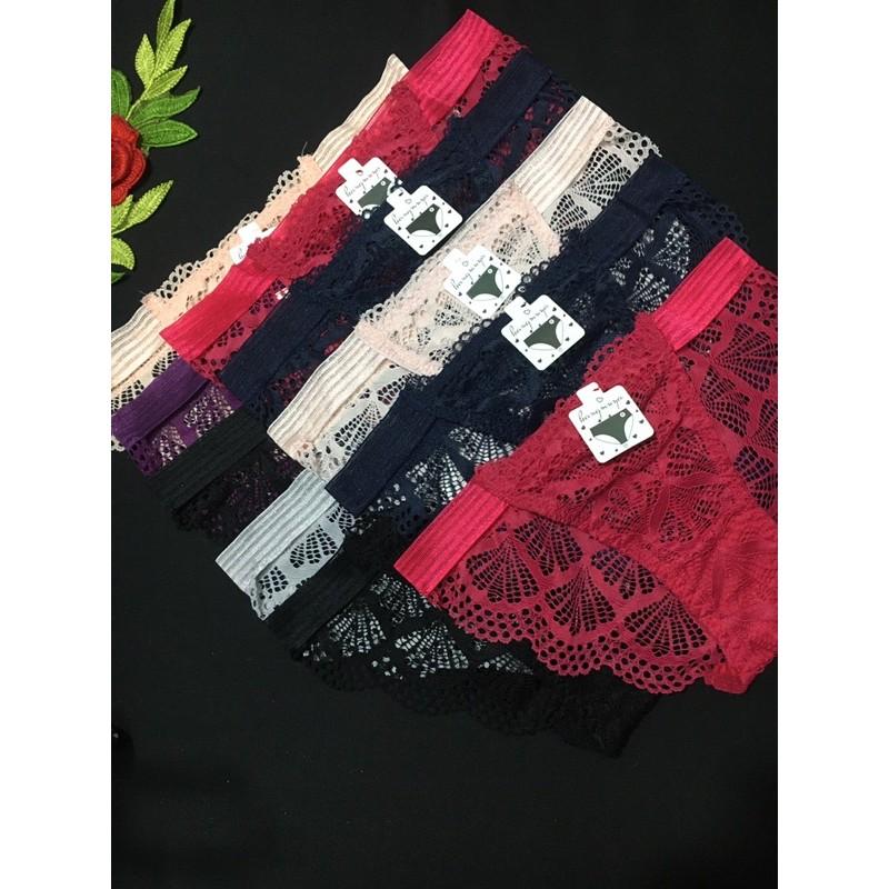 Quần lót nữ set 10c cực sexy/ quần chíp nữ ren xinh