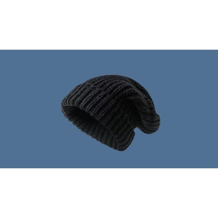 Mũ len BEANIE nam nữ bản to trùm đầu Maxshopdoc nón len trơn oversize unisex phong cách ullzang